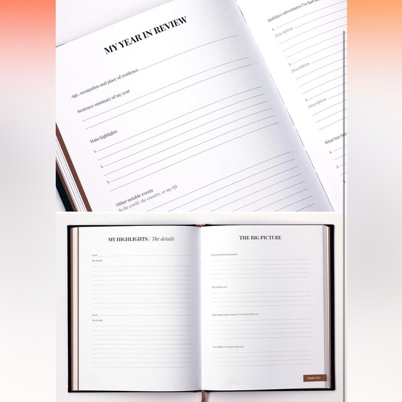 Keep take my life in Chapters volume 1 book journal notebook the creative book - Picture 7 of 8